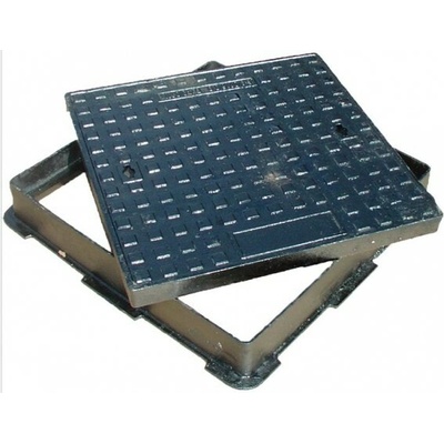 PLASTICK Poklop liatinový 600x600 D400