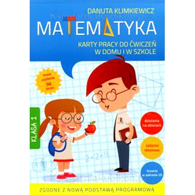 Matematyka Klasa1 Szkoła podst.Karty pracy do ćwiczeń w domu i w szkole