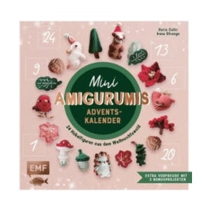 Mini-Amigurumis Adventskalender - Weihnachten im Wald | Ilaria Caliri, Irina Palczynski, Verena Thiard-Laforet (2025)