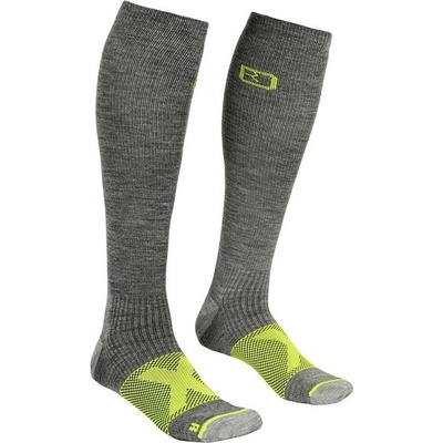 Ortovox ponožky Tour Compression Socks grey blend