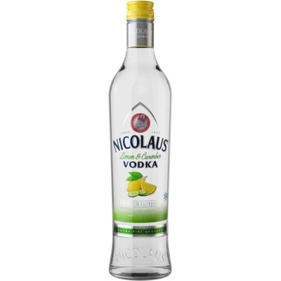 Nicolaus Lemon-Cucumber Vodka 38% 0,7 l (čistá fľaša)