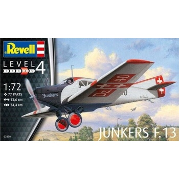 Revell Plastic ModelKit letadlo 03870 Junkers F.13 1:72