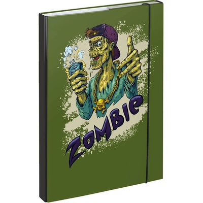 Baagl A4 Zombie zelená