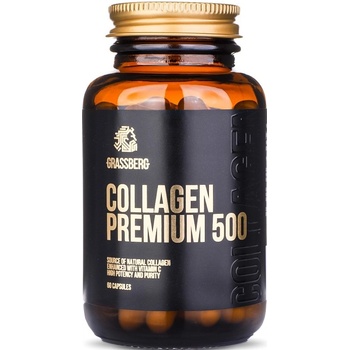 Grassberg Collagen Premium 500, 60 капсули, Grassberg (7478)