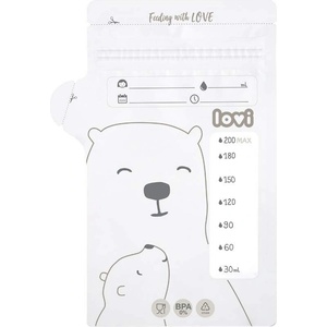 Lovi Пликчета за съхранение на кърма Lovi - 25 броя, 150 ml (12/208) - kindermarket