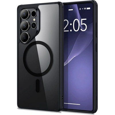 ESR Samsung S25 Ultra ESR CH HALOLOCK силиконов протектор за телефон, устойчив на удар, MagSafe, ЧЕРЕН GP-166600 (GP-166600)