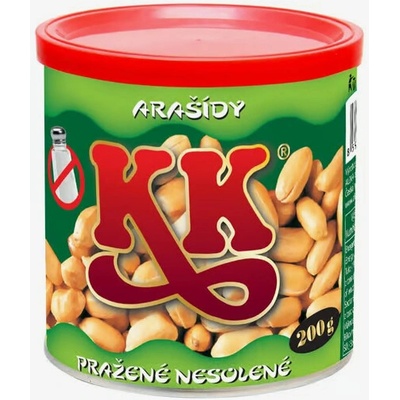 Alika a.s. K&K Arašídy pražené nesolené 200 g