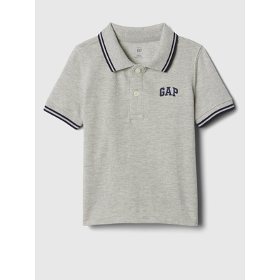 GAP Бебешка поло риза Pique GAP GAP | Siv | Момчешки | 80-86
