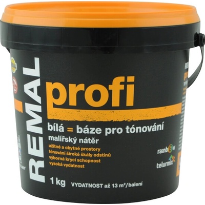 REMAL Profi malířská barva na sádrokarton a sanační omítky, 5 kg