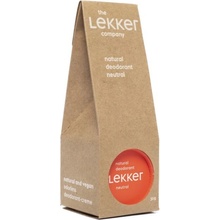 Lekker 100% rastlinný krémový dezodorant bez parfumácie 30 g