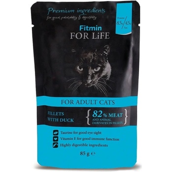 Fitmin Cat adult duck 28 x 85 g