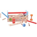 Bigjigs Toys dřevěné hračky Ponk a přepravka na nářadí