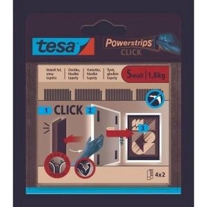 Pro concept Indoor adhesive strips powerstrips 4 pairs 60mm: 20mm, white