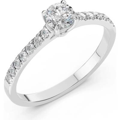 Cara Diamanti Пръстен Cara Diamanti Златен С Диамант 0.50+0.21ct Gia Сертификат K101-10094W(5.1) (K101-10094W(5.1))