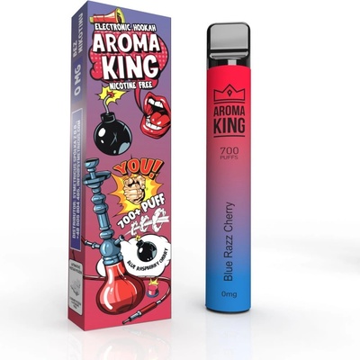 Aroma King Hookah Blue Raspberry Cherry 0 mg 700 potáhnutí – Zboží Dáma
