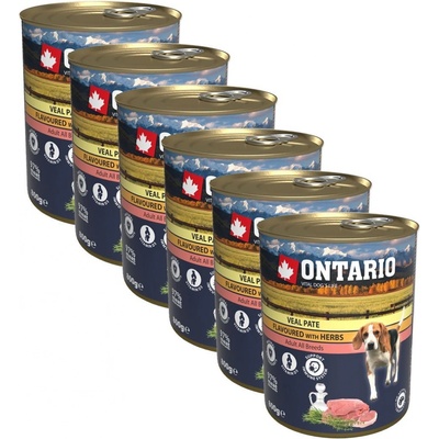 Ontario Veal Pate Flavoured with Herbs 6 x 800 g