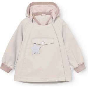 Mini A Ture Детско водоустойчиво яке Mini a ture Kid's Matwai Fleece Lined Jacket Waterproof jacket - Sandshell - размер 116 (703-6704-0415)