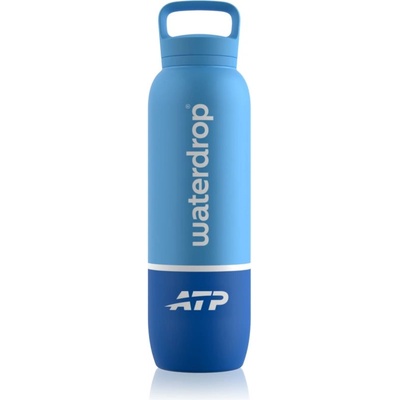 Waterdrop Thermo Steel All-Purpose ATP Tour термобутилка (лимитирана серия) Blue Hard Court 1000ml
