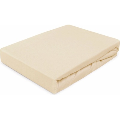 Darymex Jersey prestieradlo s gumou 047 svetlobéžová 180X200X20