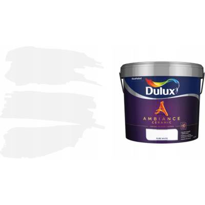 Dulux Keramická farba na steny 9 l Pure White matná