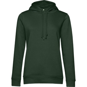 B&C Collection B&c inspire hooded women / Дамски суичър с качулка - тъмнозелен m (01w34b07402)