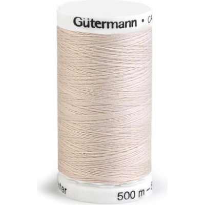 Polyesterové nitě Gütermann návin 500 m Barva: 299 Almond Oil