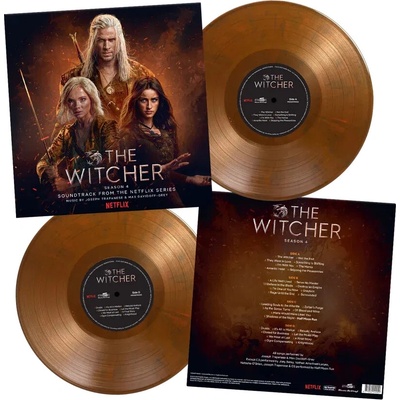 Original Soundtrack: Trapanese Joseph & Max Davidoff-Grey: Witcher: Season 4 (Limited Coloured Black Marbled Vinyl) Vinyl LP 2