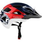 CASCO Каска за велосипед Casco Activ Next Gen Bike helmet - Blau / Rot / Weiss - размер 52-56 cm (851-1879-0111)