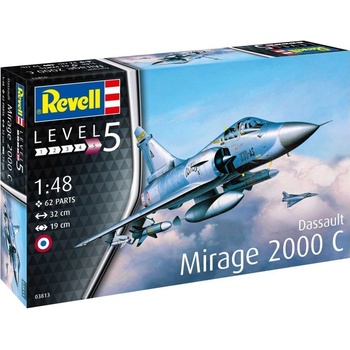 Mirage Plastic ModelKit letadlo 03813 Dassault 2000C 1:48