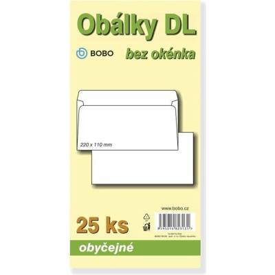Obálky DL obyčejné (bal.25ks)