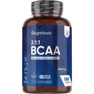 Weight World BCAA 2: 1: 1 Tablets [180 Таблетки]