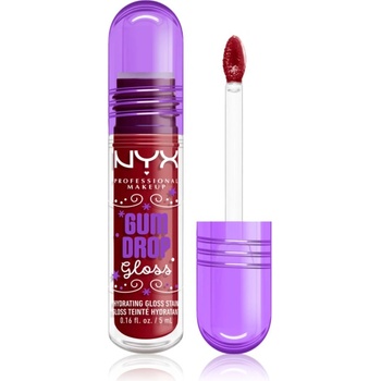 NYX Cosmetics Gingerbaddie Land Gum Drop блясък за устни цвят 03 Cranberry Splash