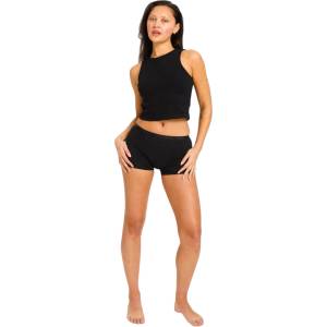 Modibodi Менструални бикини Modibodi Basic Boyshort Super Overnight Modibodi | Cheren | ЖЕНИ | XXL