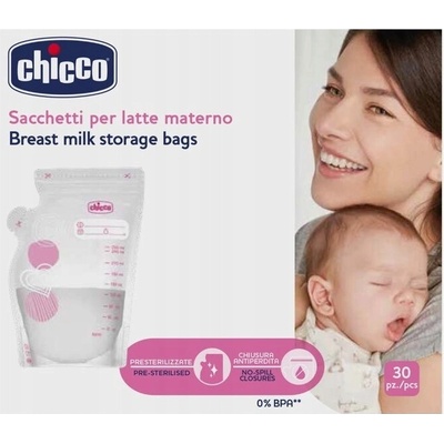 CHICCO Sáčky na mateřské mléko 250 ml 30 ks