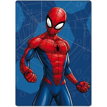 BrandMac Modrá detská deka Spiderman