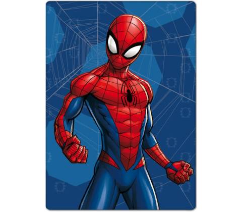 BrandMac Modrá detská deka Spiderman