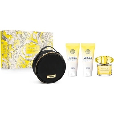 Versace Yellow Diamond Комплект (EDT 90ml + BL 100ml + SG 100ml + Bag) за Жени