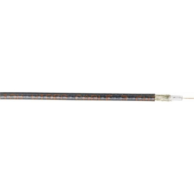 Belden 179DT 0101000 koaxiálny kábel Vonkajší Ø: 2.60 mm RG179 čierna metrový tovar
