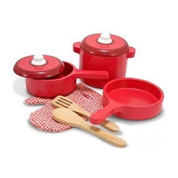 Melissa & Doug Дървен кухненски комплект за готвене, 12610 Melissa and Doug, 000772126106