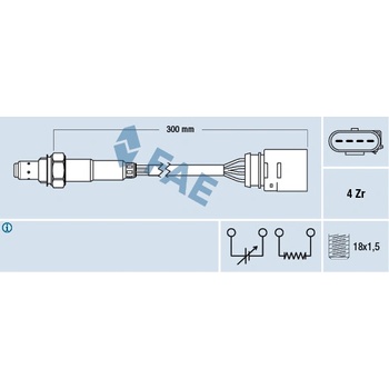 Lambda sonda FAE 77435