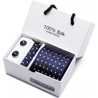 Miranda Dárková sada kravata kapesníček a manžetové knoflíčky SB21