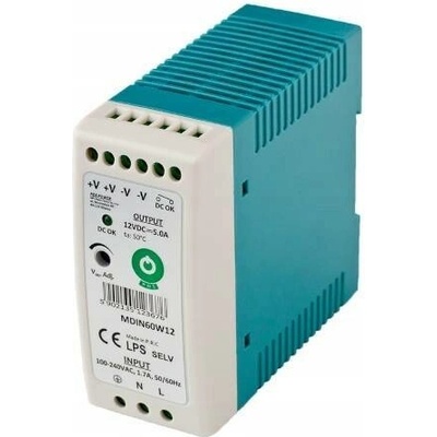 Napájecí zdroj POS MDIN60W12 12V DC 60W