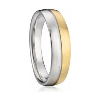 7AE AN1042 Pánský snubní ocelový prsten