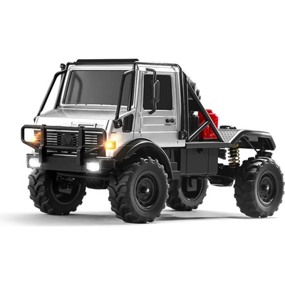 M N Model Unimog U4000 RTR stříbrná