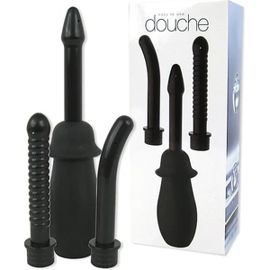  Интимен душ за вагинална и анална употреба - Douche Unisex Black (SEVCR00654)