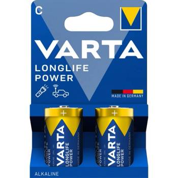 VARTA 4914121422 Longlife Power C (LR14) бебешки батерии 2бр/опаковка (без пластмасова опаковка) (4914121422)
