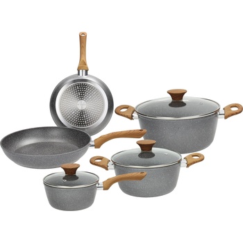 Tognana Комплект съдове за готвене grancucina stone wood style , 8 части (v779128mgrwa)