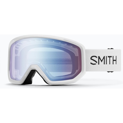 Скиорски очила Smith Transfer white/blue sensor mirror