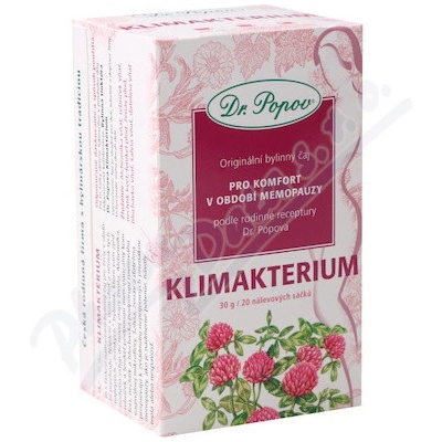 Dr.Popov Čaj Klimakterium 20 x 1,5 g