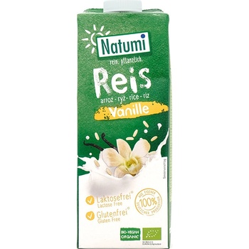 Natumi Ryžový nápoj vanilka bio 1 l